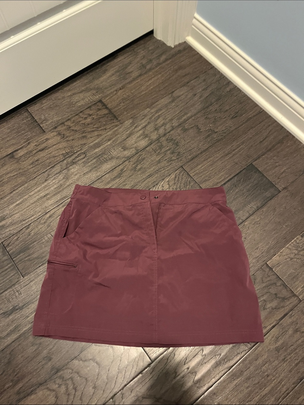 Ladies Active Skort in purple color